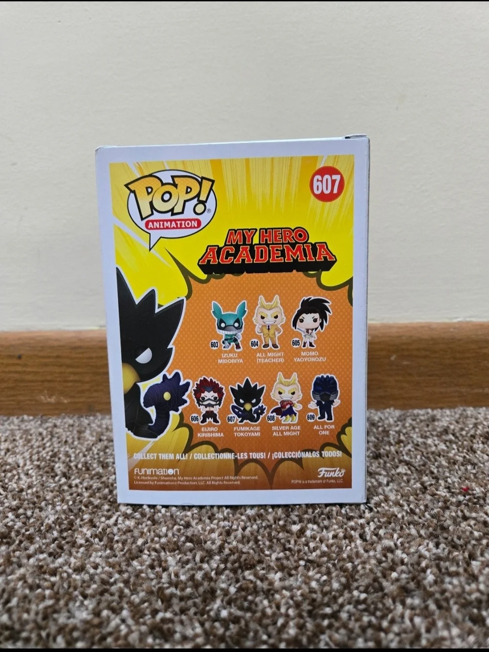 Funko Pop! My Hero Academia Fumikage Tokoyami Collectible Figure
